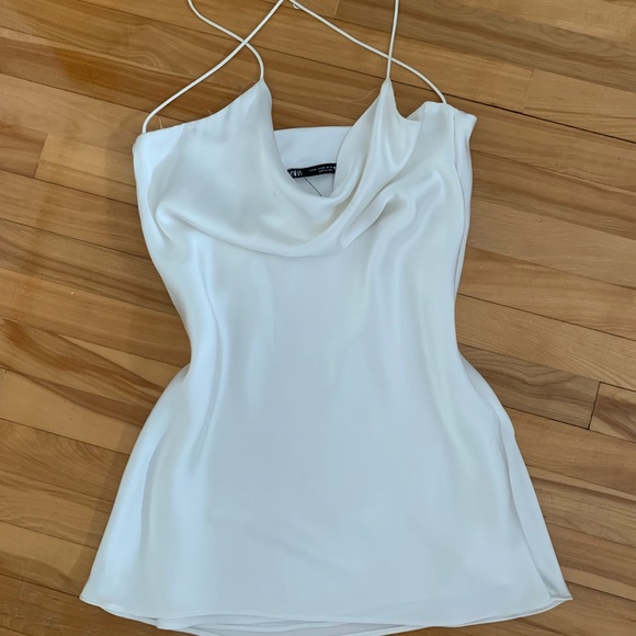 Zara silk backless dress - Picture 2 of 5